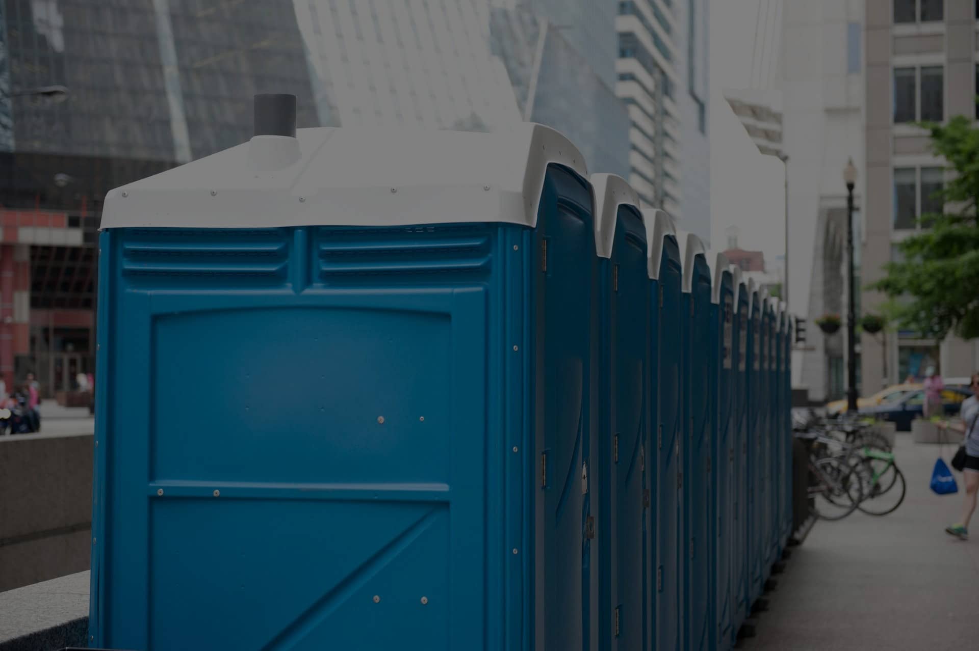 portable restroom rental service