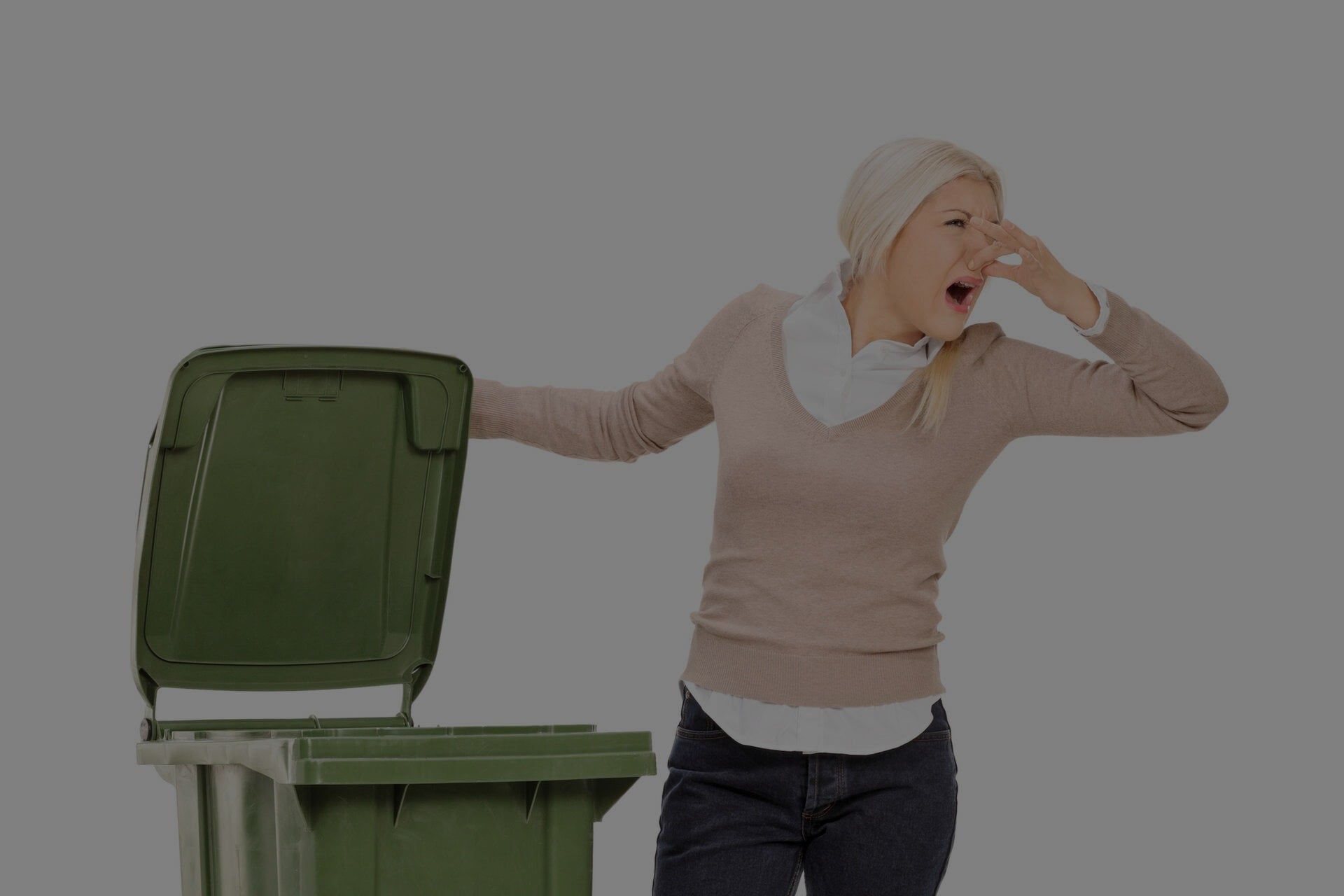 smelly dumpster