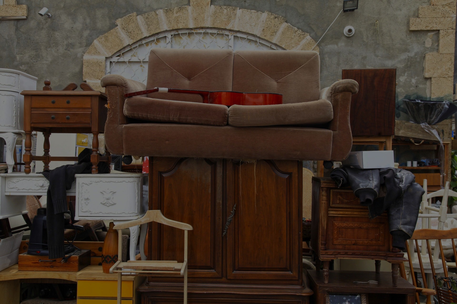throw away bulky items